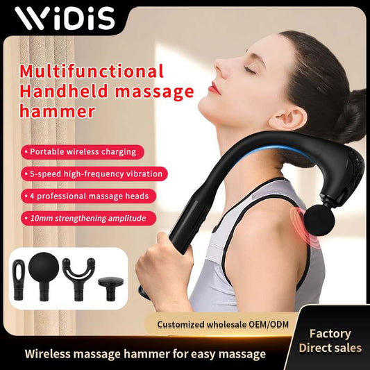 Neck massager/3D acupressure massager/constant temperature and constant heat, suitable for neck, back, shoulder, foot, leg, muscle pain relief-JHR2