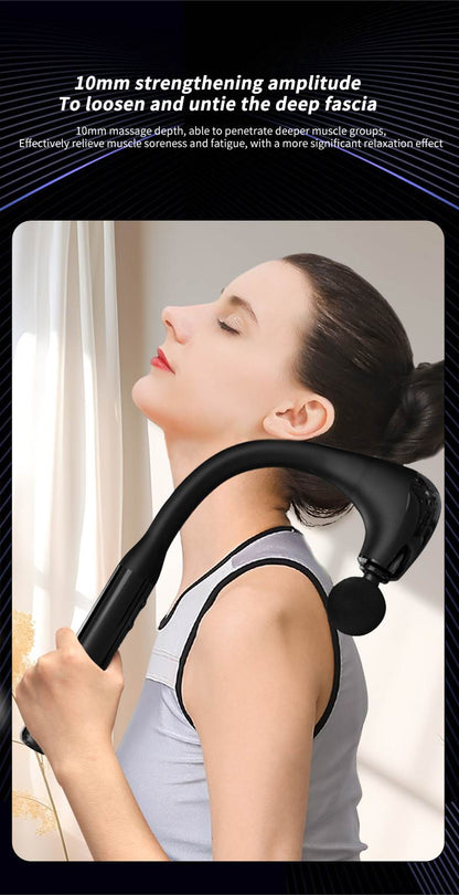 Neck massager/3D acupressure massager/constant temperature and constant heat, suitable for neck, back, shoulder, foot, leg, muscle pain relief-JHR2