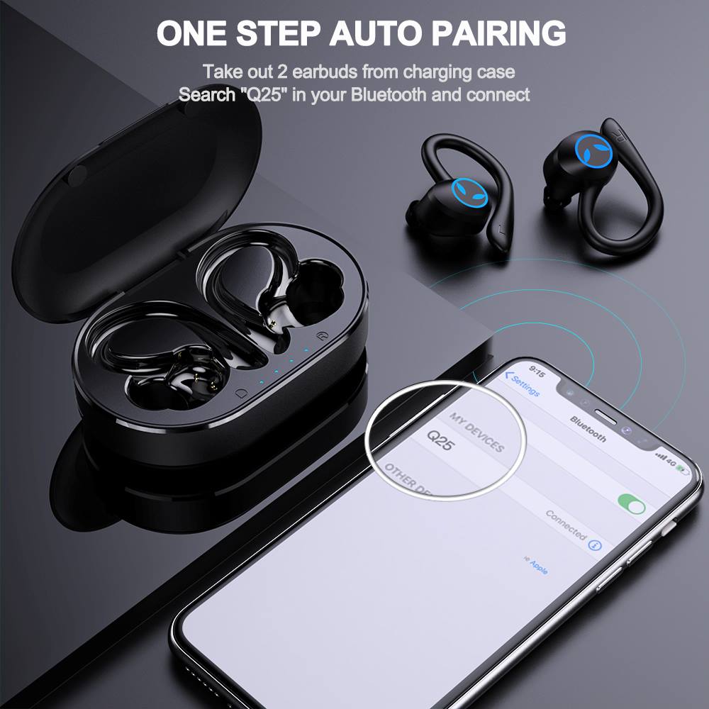 Wireless Bluetooth Headset/Over-Ear/ANC Noise Reduction/Long Battery Life/Technology E-sports Gaming Headset-ANC Q25