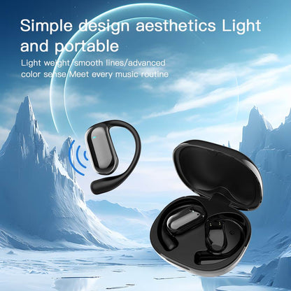 Open Bluetooth Headset/LCD Display/Hanging Ear OWS/Wireless Noise Cancellation/Long Battery Life/Sports Headphones-Q16S-Pro