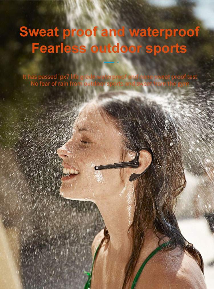 Monaural wireless bluetooth headset/noise cancelling over-ear/long battery life/onboard/business headphones-520