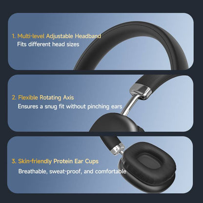 Bluetooth headset / long battery life / high-end sound quality / wireless noise cancelling headset /lightweight and comfortable/foldable-- SYT10