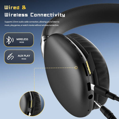 Bluetooth headset / long battery life / high-end sound quality / wireless noise cancelling headset /lightweight and comfortable/foldable-- SYT10