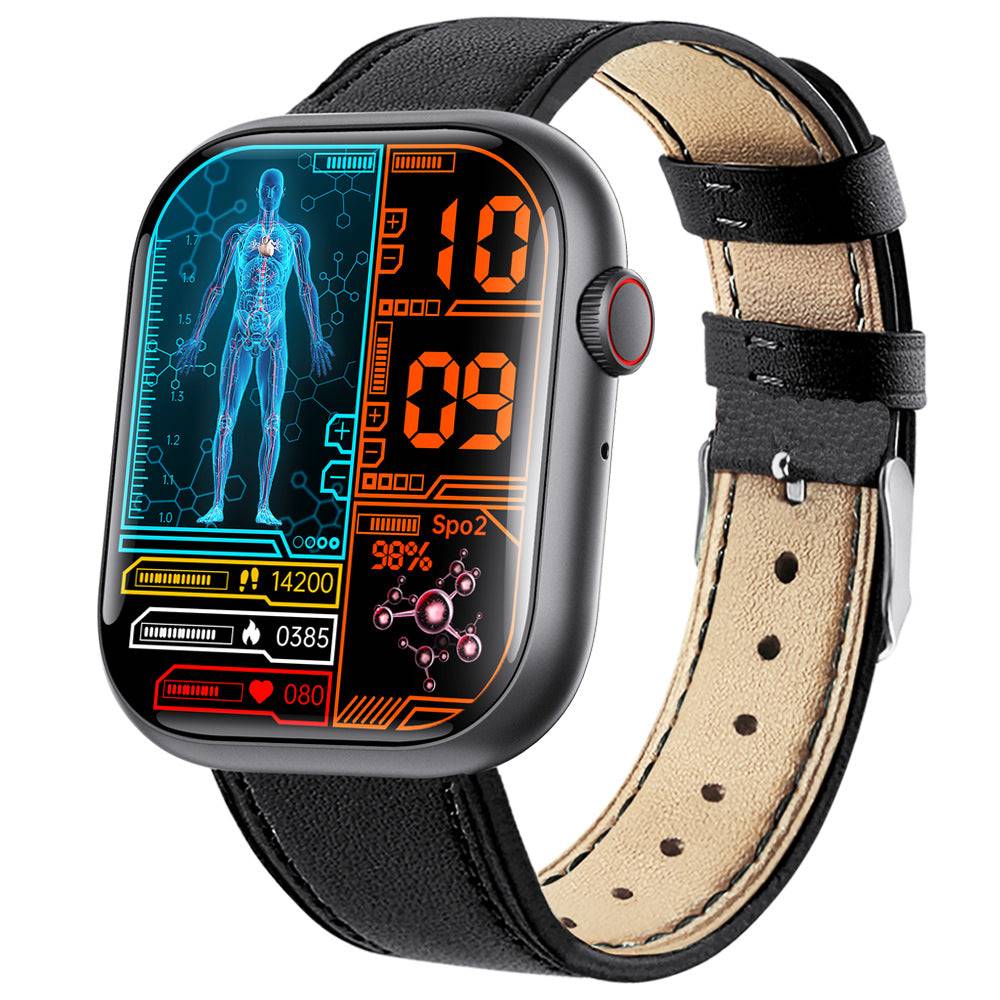 Smart watch/blood composition/blood lipids, uric acid monitoring/blood pressure, blood oxygen, sleep, bluetooth call-F58