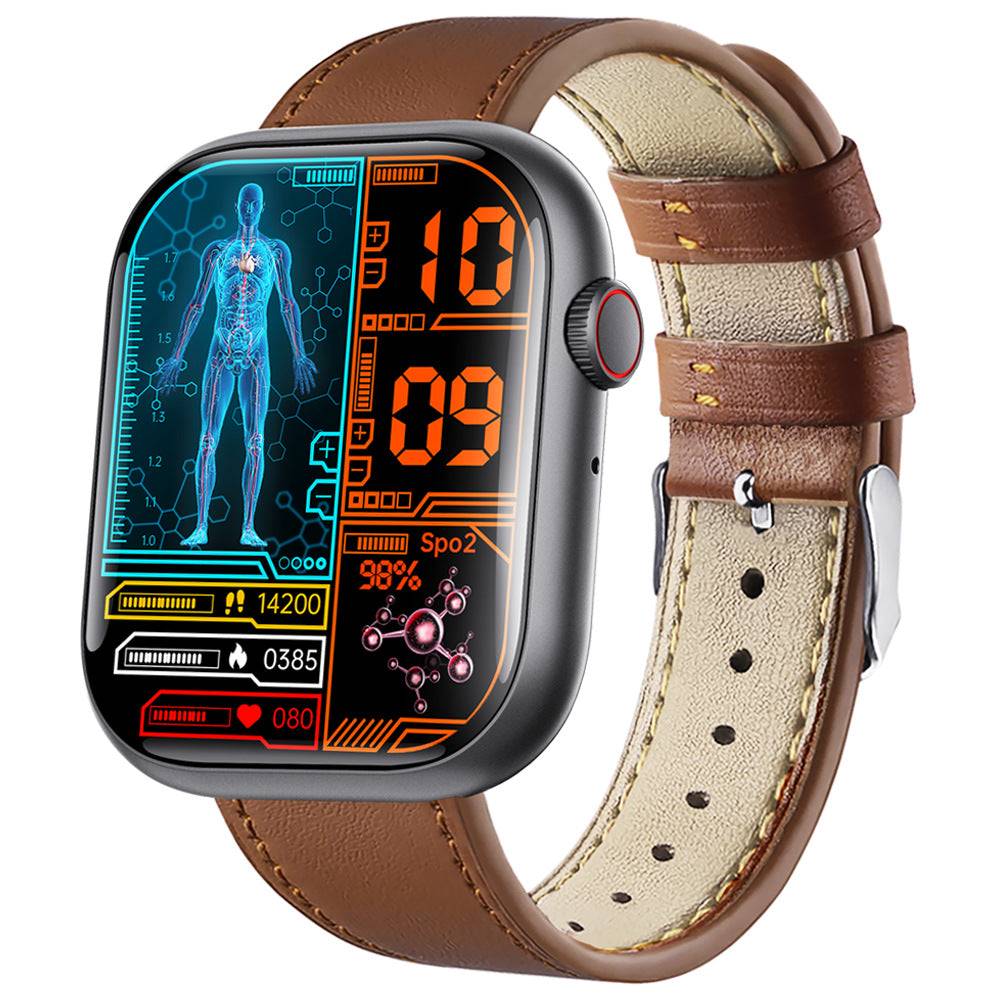 Smart watch/blood composition/blood lipids, uric acid monitoring/blood pressure, blood oxygen, sleep, bluetooth call-F58