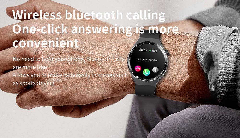 Round screen smart watch/blood glucose, ECG, blood pressure, uric acid, blood lipid monitoring/Bluetooth call/SOS/sports watch-F800