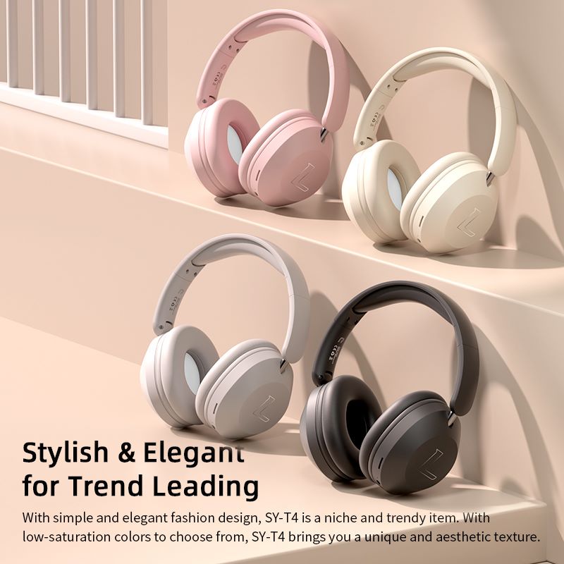 Over-the-ear bluetooth headset / no sound leakage wireless gaming headset / new sports headset - SY-T4